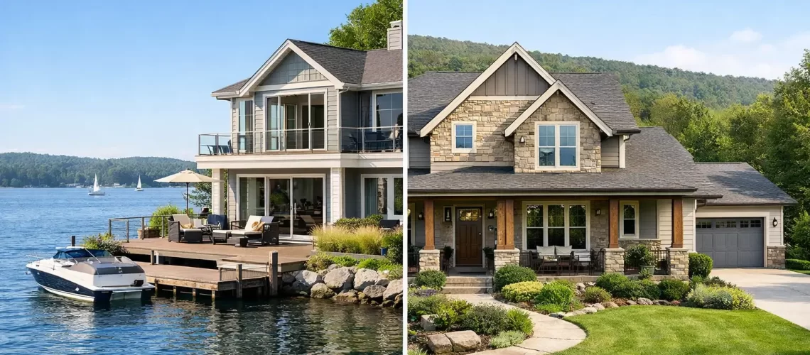 Waterfront Home vs Inland Home: Which Fits?